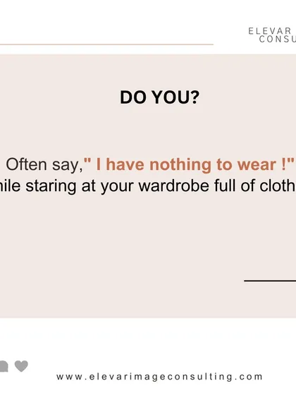 Do you find yourself staring into a closet full of clothes but feeling like you have nothing to wear? This is a common frustration, and it's the first sign that your wardrobe isn't working for you.