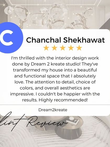 Chanchal, thank you for this lovely feedback. Transforming your house into a beautiful and functional space that you love is exactly what I aim for in every project.