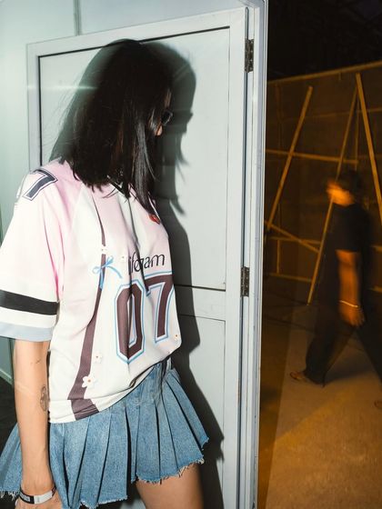 Curating a stage for the first time at Homegrown Festival was a huge milestone. This shot captures the behind-the-scenes vibe of the festival grounds.