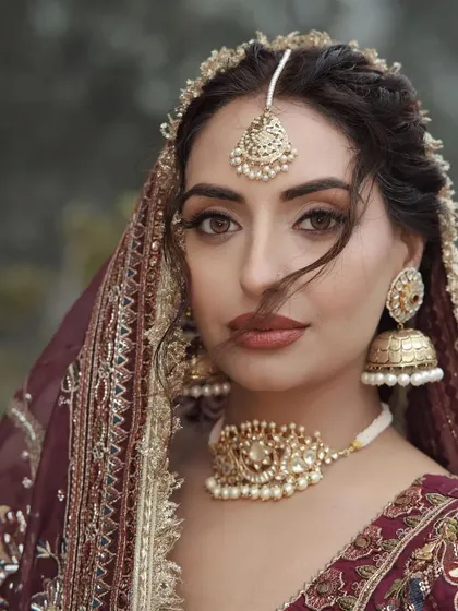 A gorgeous, soft bridal look by my student Jessy. The makeup enhances the bride's natural beauty, perfect for a bride who wants a subtle yet stunning look.