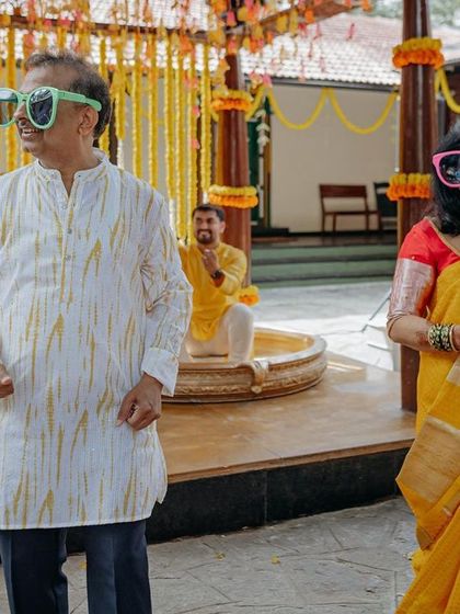 Flinters Management - Custom Wedding Design & Decor Vibrant Haldi Carnivals photo 37