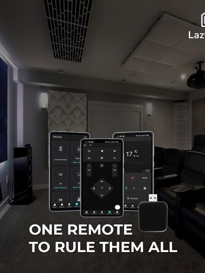 Our universal remote solution gives you one remote to rule them all. Consolidate control of your home theater and other devices into our single, easy to use app.
