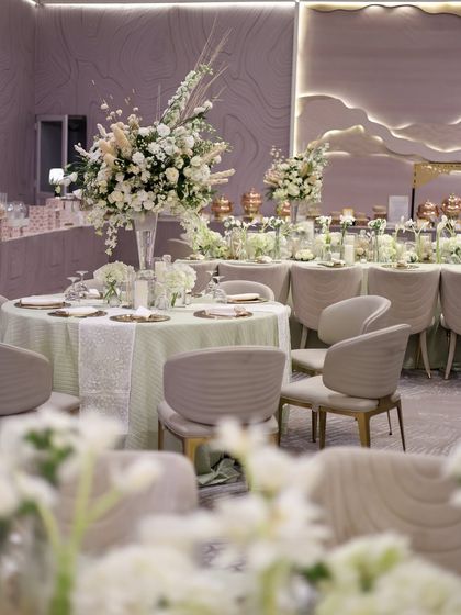 The Wedding Square - Wedding Design & Styling Opulent Sangeet & Reception Nights photo 41