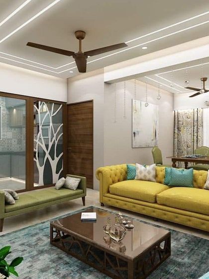 Bengaluru Interiors - Full Home Interior Design Elegant Living & Dining Spaces photo 41