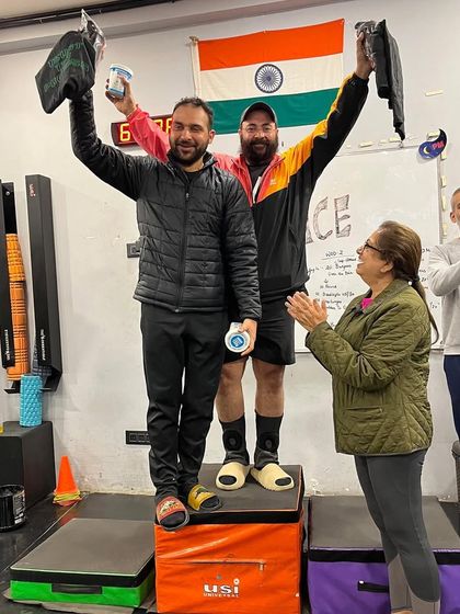 Pure joy and celebration on the podium. These events are a testament to the hard work everyone puts in day after day. Congratulations to all the winners.