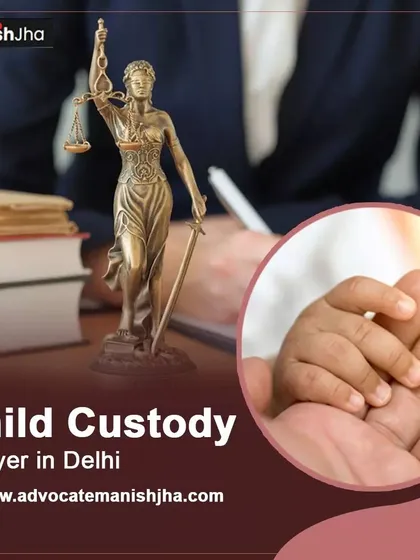 I specialize in child custody law, ensuring the child's welfare is the central focus. This visual, combining the scales of justice with the bond between a parent and child, reflects my commitment to protecting parental rights and the child's future.