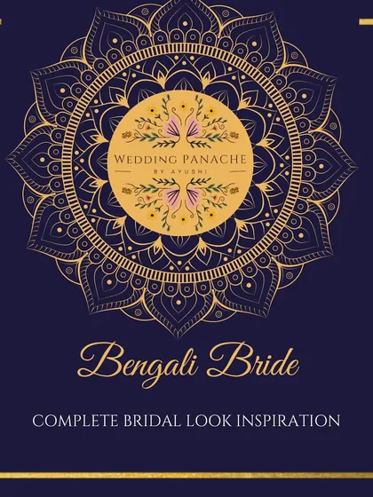 My complete bridal look inspiration for the beautiful Bengali Bride, covering everything from the saree to the signature makeup.