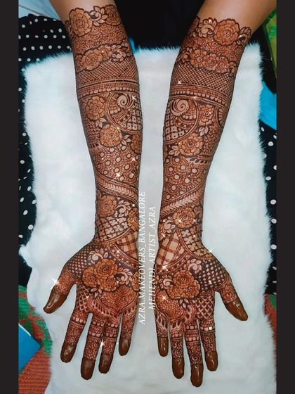 Azra Mehendi - Mehendi Artistry Full Bridal Mehendi photo 73