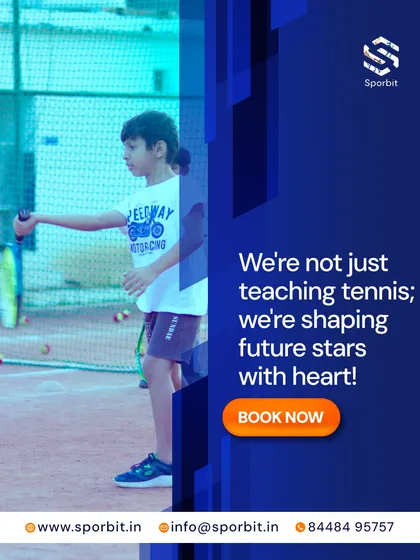 Our mission goes beyond teaching tennis. We are dedicated to shaping future stars with heart, instilling values of sportsmanship, discipline, and resilience that will serve them well beyond the tennis court.