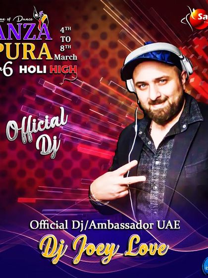 We also collaborate with top regional DJs and promoters like DJ Joey Love from the UAE. These collaborations bring a diverse range of music and talent to our Danzapura festival events.
