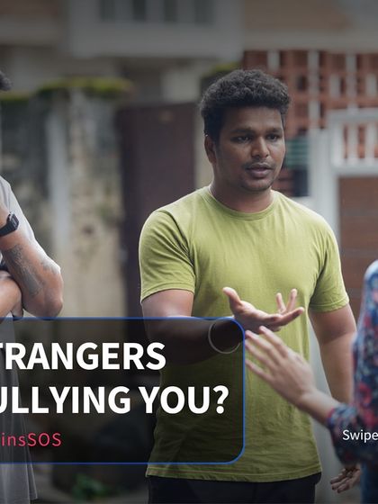 Are strangers bullying or harassing you? Don't confront them alone. Our 3-minute SOS response ensures a professional is there to intervene on your behalf.