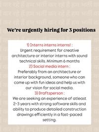 Recruitment Advertising for Architecture & Design