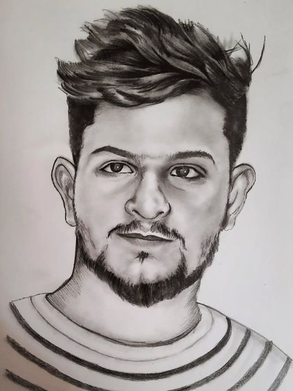 Graphite & Charcoal Portraits photo 23