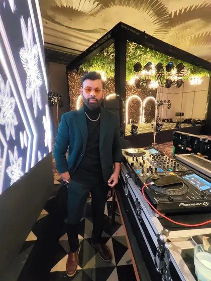 Dressed and ready for a corporate sangeet. I always match my attire to the event's dress code, whether it's a sharp suit for a formal gala or a more relaxed look for a casual party.