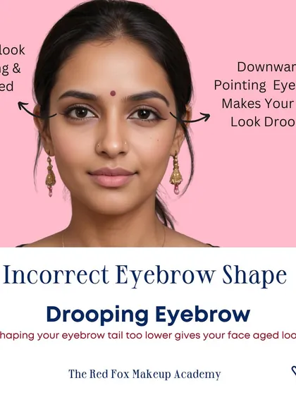 Avoid common makeup mistakes that make you look older. This carousel post explains how to correctly shape your eyebrows and apply contour and blush for a lifted, youthful look.