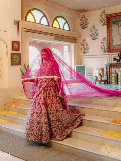 My bridal entry. I was so full of joy walking towards the man I was going to spend my life with.