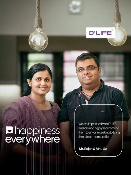 Mr. Rojan and Mrs. Liz are impressed with the transformation of their home. They highly recommend me to anyone seeking to bring their dream home to life, highlighting a positive and successful experience.