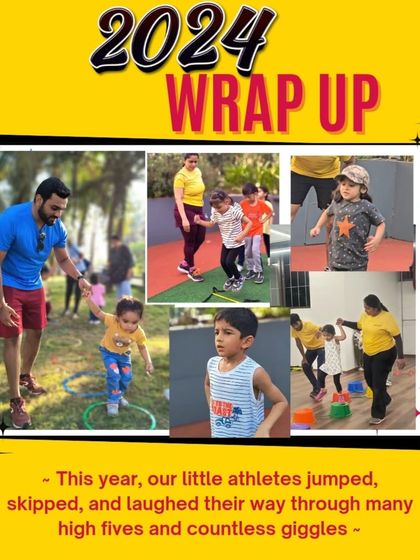 Our 2024 wrap-up. This year, our little athletes jumped, skipped, and laughed their way through countless high-fives and fitness adventures.