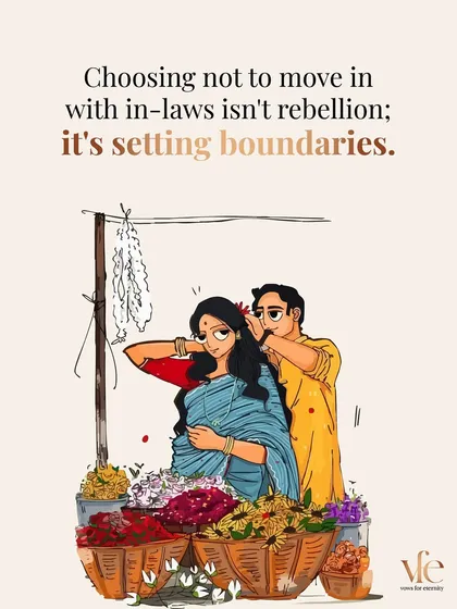 Choosing not to move in with in-laws is not rebellion; it's about setting healthy boundaries for your new family unit. I help couples navigate these sensitive conversations with clarity and respect.