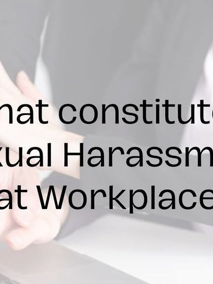 This slide provides a clear, legal definition of what constitutes sexual harassment at the workplace. My training ensures every employee understands these specific actions to prevent ambiguity and promote awareness.