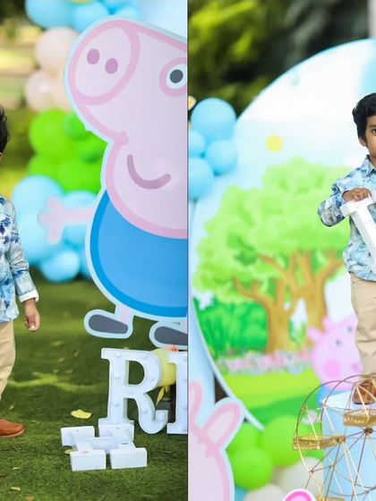 A sweet 'Teddy Bear' themed first birthday party, with soft colors, cute teddy bear props, and a cozy setting, perfect for a warm and loving celebration.