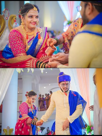 More moments from a traditional Maharashtrian wedding, including the Kanyadaan ritual. I focus on documenting these important family moments with sensitivity and care.