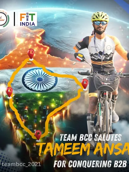 We salute the unstoppable spirit of our riders. Here we celebrate Tameem Ansari for his epic solo Bangalore to Bangalore (B2B) ride, covering the length and breadth of India. His journey is a testament to the incredible feats our members achieve.
