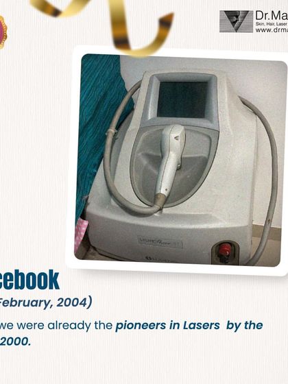 Before Facebook was launched in 2004, we were already pioneers in the use of lasers, having established our expertise with advanced laser systems since the year 2000.