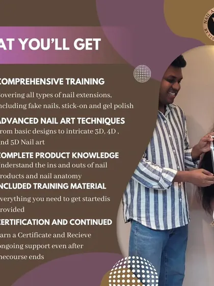 Here is what you get when you join our course: comprehensive training, advanced techniques, complete product knowledge, training material, and ongoing support.