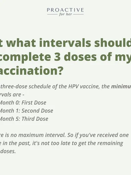 At what intervals should I complete 3 doses of my vaccination? The schedule is typically month 0, month 1, and month 5.