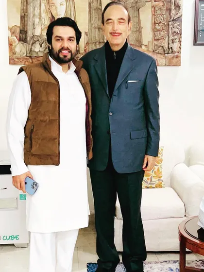 Honored to connect with Mr. Ghulam Nabi Azad. These interactions broaden my perspective on national issues.