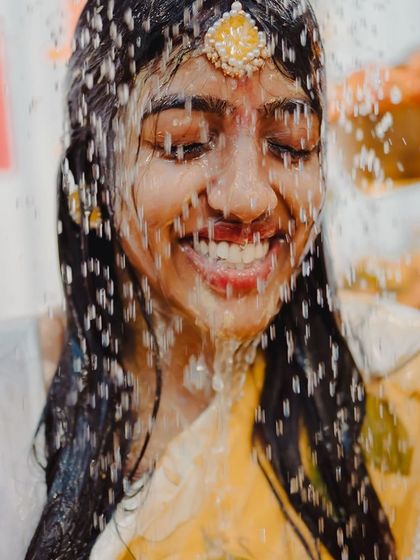 The Tales of Tradition - Wedding Planning & Design Sun-Kissed Haldi Ceremonies photo 83