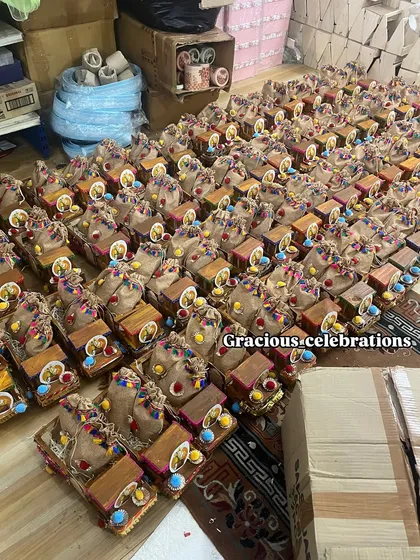 A large order of our budget-friendly Lohri hampers. Each one is filled with delicious edibles made with desi ghee, perfect for celebrating the festival.