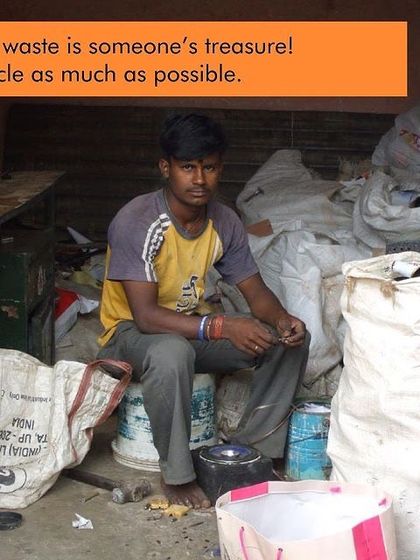 Your dry waste is a valuable resource for someone else. By segregating it, you ensure it reaches the recycling chain, providing livelihoods and reducing landfill burden.