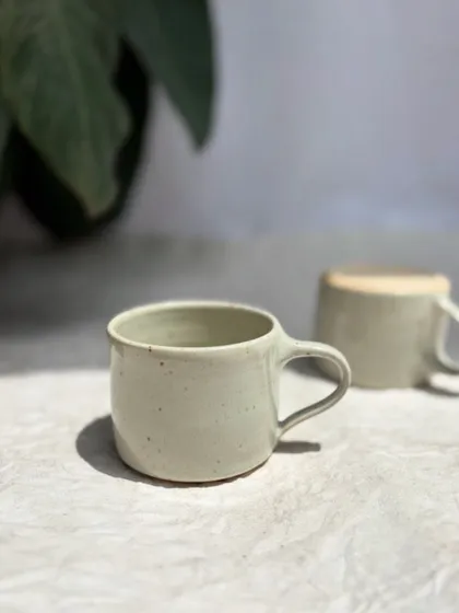 Simple, elegant, and perfect for a cup of chai. We designed these small cups to be comfortable to hold and a joy to use every day.