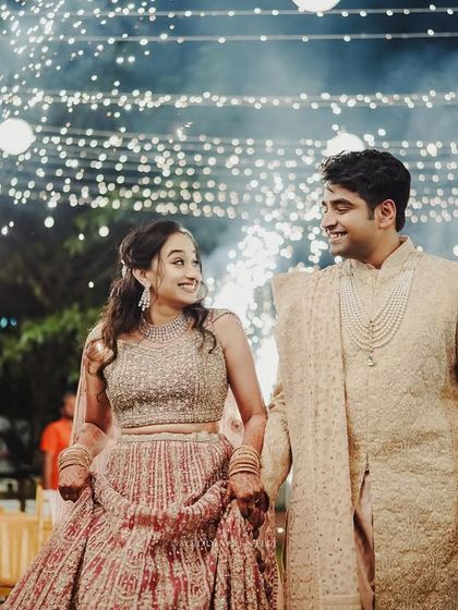 Flinters Management - Custom Wedding Design & Decor Glamorous Sangeet & Reception Nights photo 43