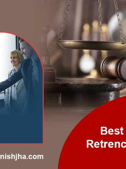 I also represent employees in cases of unfair retrenchment. This image, showing a business handshake against a backdrop of legal symbols, signifies my ability to negotiate and litigate for positive results on your behalf.