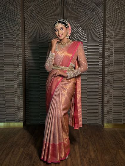 South Indian Bridal Drapes photo 21