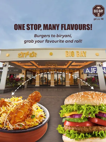 Whether you're craving a classic burger or a flavorful biryani, we have you covered. We've brought together the best of both worlds so you don't have to choose.