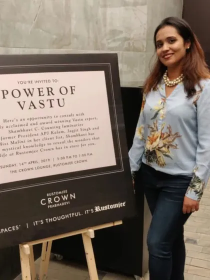 It was an honor to be invited by Rustomjee to consult on the 'Power of Vastu'. Sharing my knowledge and helping people understand the living energy of their spaces is a core part of my work. Your home has a vibe, and I can help you tune it.