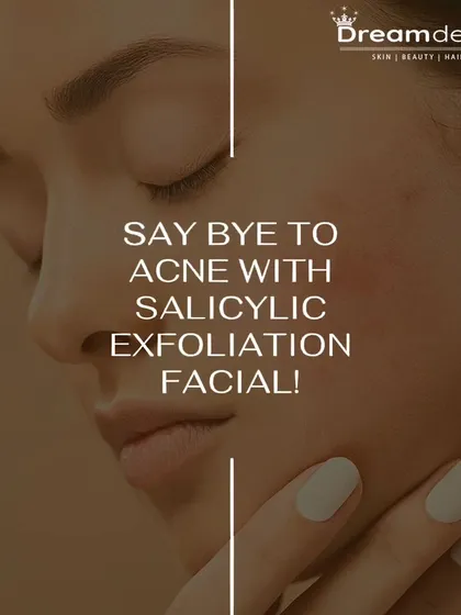 Say goodbye to acne with our Salicylic Exfoliation Facial. This targeted treatment uses the power of salicylic acid, a beta-hydroxy acid (BHA), to deeply exfoliate pores, reduce inflammation, and clear away acne-causing bacteria.