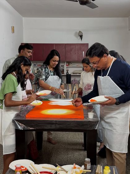 Paint Bar - Private Paint Parties The Paint Bar Vibe: At Our Studio & On The Go photo 23