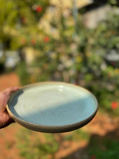 The simple, clean profile of our Chun plate makes it a perfect canvas for your culinary creations.