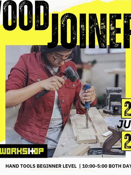 The next step after powertooling. Our two-day wood joinery workshop is a beginner-level, hand tools special focusing on technique.