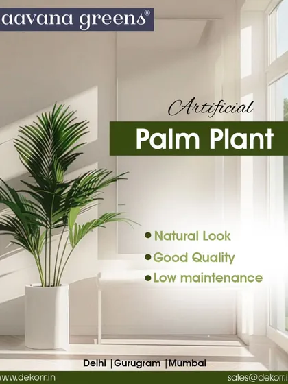 Sometimes all you need is a single palm plant to make your space feel like a mini vacation. This artificial Areca Palm offers a natural look with good quality and low maintenance.