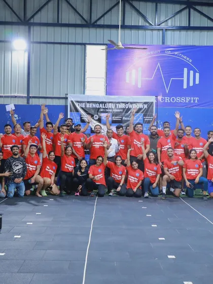 The entire crew of volunteers for The Bengaluru Throwdown 2024. This event wouldn't be possible without their passion and hard work.