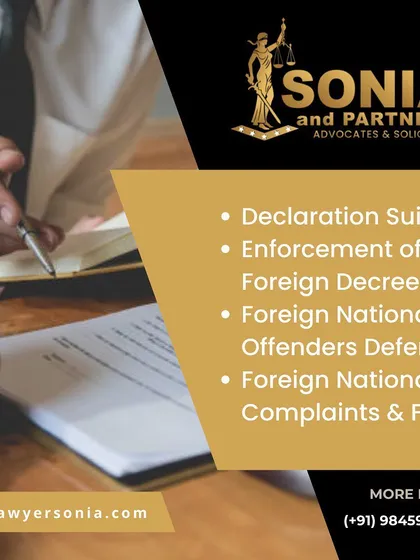 Enforcing a court order from another country in India can be a significant hurdle. I specialize in filing declaration suits and managing the enforcement of foreign decrees, ensuring that judgments on matters like divorce or custody are legally recognized and implemented within the Indian legal system.