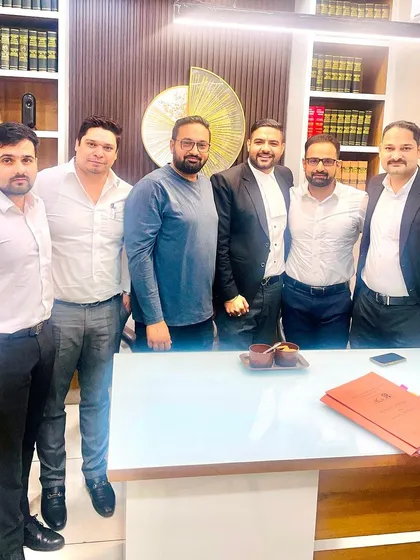 With my team at the Kurukshetra district court. It is a pleasure to see my former interns grow into diligent lawyers who can manage legal procedures effortlessly, whether in Delhi or Haryana.