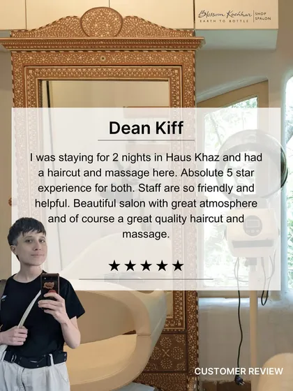 Your kind words are my biggest motivation. I am so happy to know you enjoyed the 5-star experience, from the calming atmosphere to the quality haircut and massage. It’s my goal to make every client feel this way.