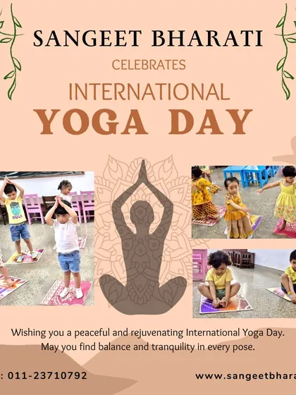 We introduce our little ones to the benefits of mindfulness and physical well-being through playful yoga. On International Yoga Day and throughout the year, our budding yogis learn balance, flexibility, and calming breathing techniques in a fun, supportive group setting.